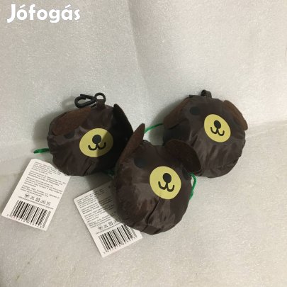 Összehajtható 3 darab macis bevásárlótáska bevásárló táska szatyor