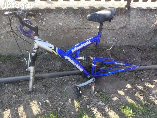 Összteleszkópos mountain bike váz eladó! Olcsón, majdnem csupasz