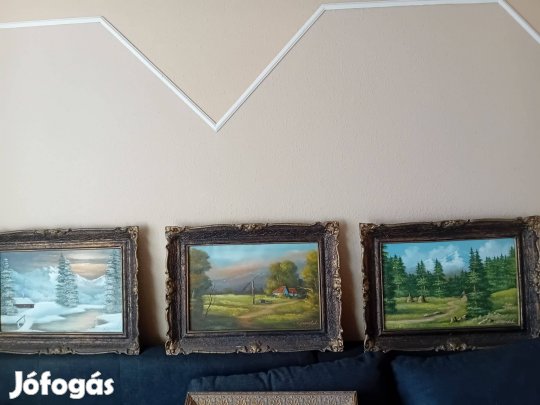 Osvald Elisabeth olaj vászon festmény