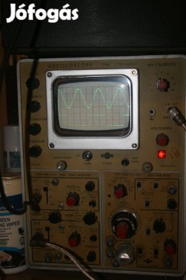 Oszcilloszkóp 100 Mhz-es