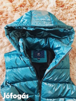 Őszi Tavaszi női neonzöld fényes mellény S/M méret