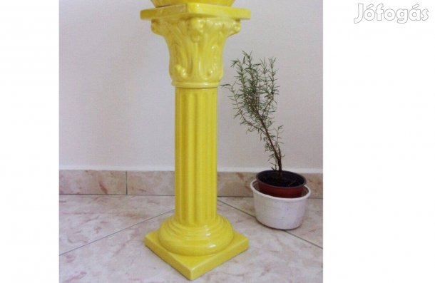 Oszlop virágtartó 50 cm magas Újpest központ közelében