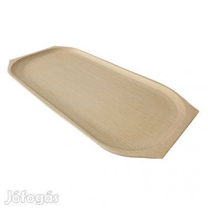 Osztatlan bükk fatányér 43cm