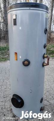 Osztrák 290 literes 2 hőcserélős hőszigetelt fűtési puffertartály