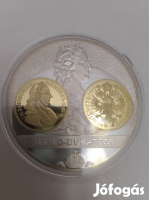 Osztrák Óriásérem, 1 Gold-Dukat