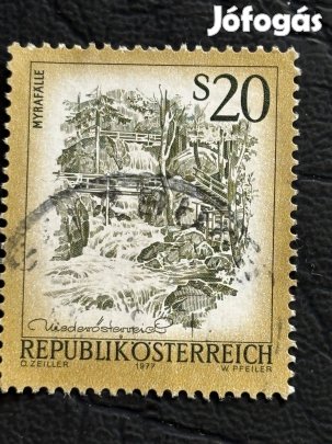 Osztrák bélyeg ,1/2