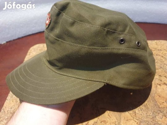 Osztrák nyári gyakorló sapka egyenruha újszerű militária 58-as