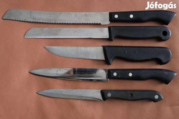 Öt darabos konyhai kés készlet ld. leírást