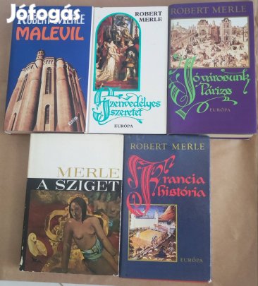 Öt jó  Merle könyv 2000.-ert