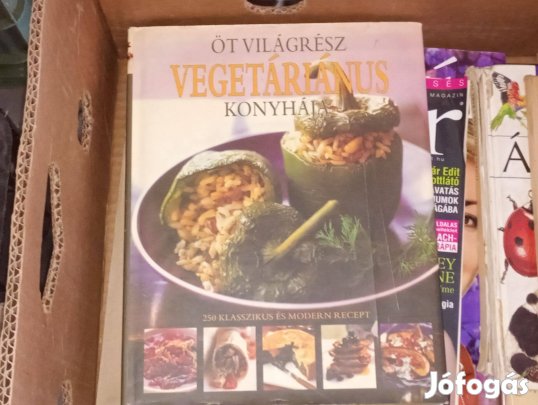 Öt világrész vegetáriánus konyhája Celia Brooks Brown Glória Kiadó, 20