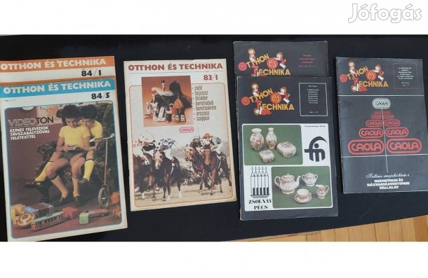 Otthon és technika lapszámok, 1981-1984