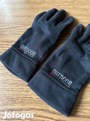 Outdoor Revolution fleece kesztyű, fekete, M méret