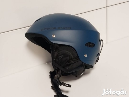 Outdoormaster sí / snowboard bukósisak - M méret - matt sötétkék