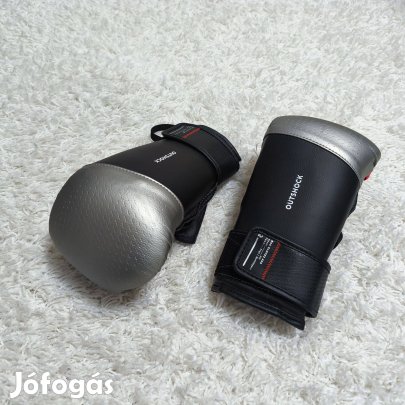 Outshock zsákolókesztyű (M-es méret) - Fekete-ezüst