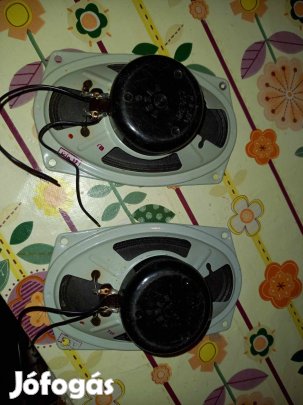 Ovális Tesla hangszórópár