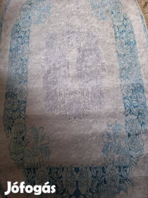 Ovális virágmintás futó szőnyeg ( 78 x 140 cm )