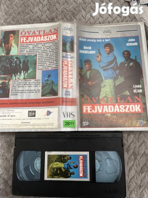 Óvatlan fejvadászok vhs nagytok akció