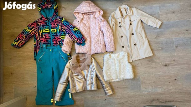 Overál és kabát csomag Coccodrillo, H&M 2-4 évesnek