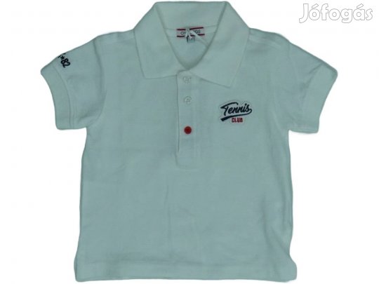 Overkids Új (címkés) Fiú Galléros póló (Méret: 92)