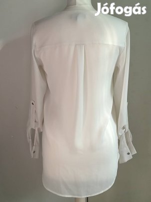 Oversize fehér blúz