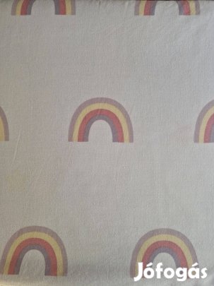 Ovis ágynemű paplanhuzat kislányos szívárványos 145 x 115