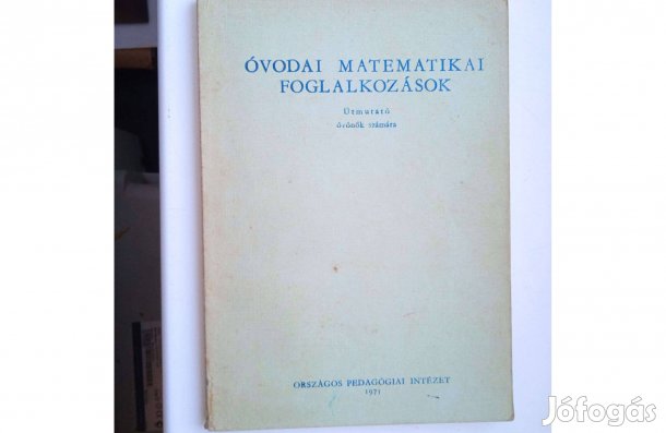 Óvodai matematikai foglalkozások - Burchard Erzsébet