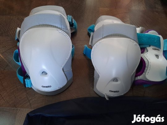 Oxelo Gyerek védőfelszerelés, 3x2 db-os Play, ajándék tartóval