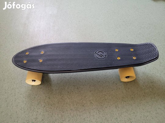 Oxelo cruiser gördeszka Yamba petrolkék-fehér-sárga max100kg - újszerű