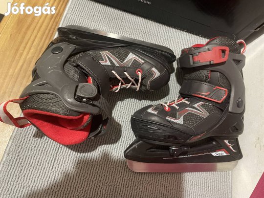 Oxelo fiú gyerek jégkorcsolya 29 30 31 32 állítható jégkori