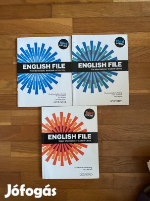 Oxford English File angol nyelvkönyv eladó!