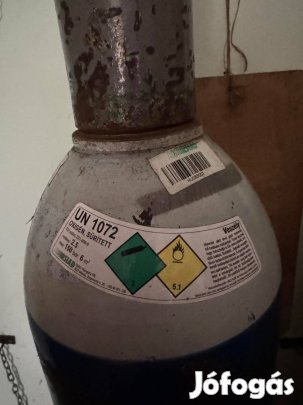 Oxigénpalack hegesztéshez