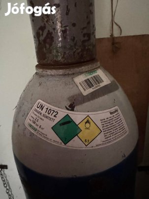 Oxigénpalack hegesztéshez