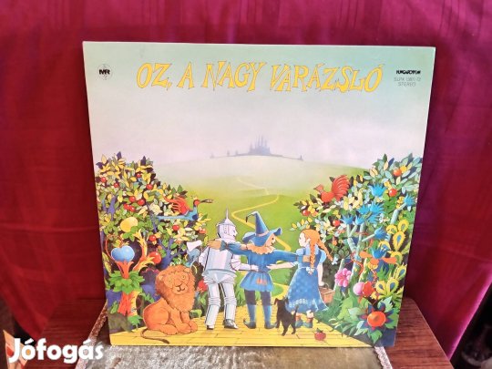 Óz,a nagy varázsló dupla bakelit nagylemez vinyl LP 