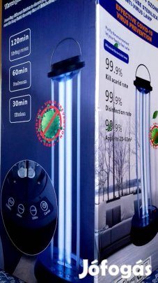 Ózongenerátoros, új fertőtlenítő lámpa, ZN-UVL07 alkalmi áron, eladó!