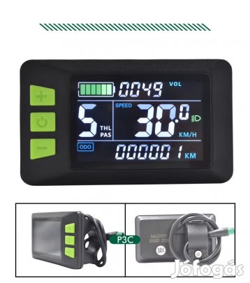 P3C szines LCD kezelő pult