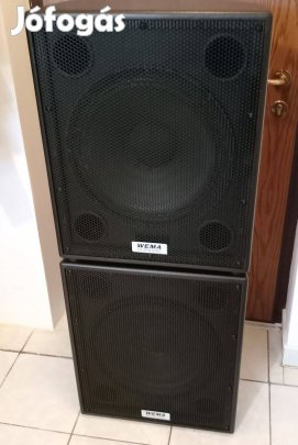 PA hangfalak 15"-os koaxiális