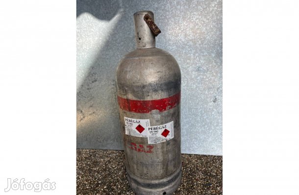 PB gázpalack háztartási némi gázzal