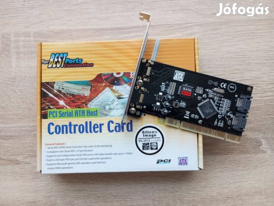 PCI SATA RAID controller 2 belső porttal
