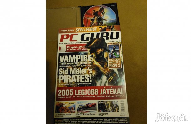 PC Guru magazin 2005/1, +DVD, rajta Spellforce játék
