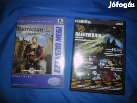 PC games : Haegemonia PC CD Rom : Patrician III . ( stratégia )