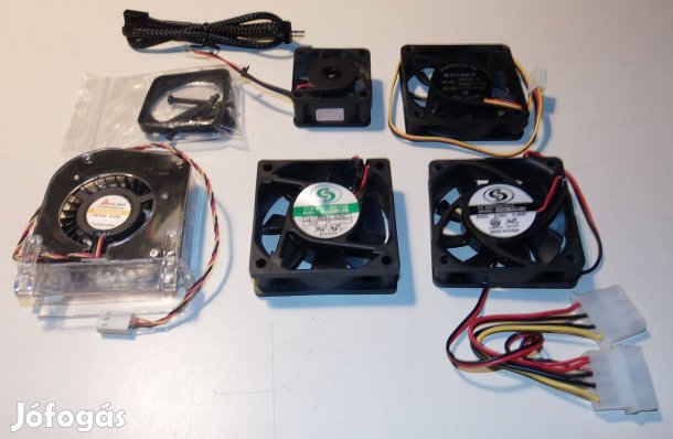 PC hűtők, 4x4, 6x6, 7x7, 8x8 cm