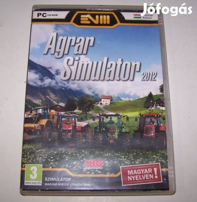 PC játék: Agrar Simulator 2012 (CD-ROM, magyar nyelvű szoftver)