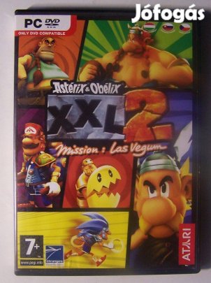 PC játék: Asterix és Obelix XXL2 Las Vegum 2005 DVD-ROM, HUN kézikönyv