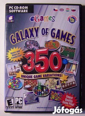 PC játék: Galaxy of games - 350 unique game variations (angol nyelvű)