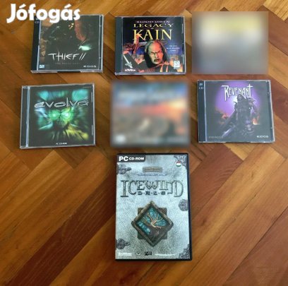 PC játékok 2500Ft/db