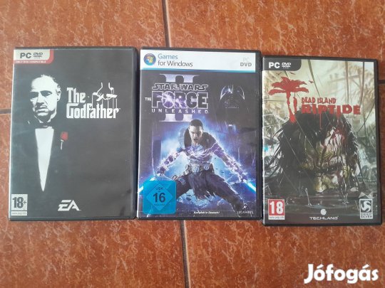PC játékok 4000Ft/db