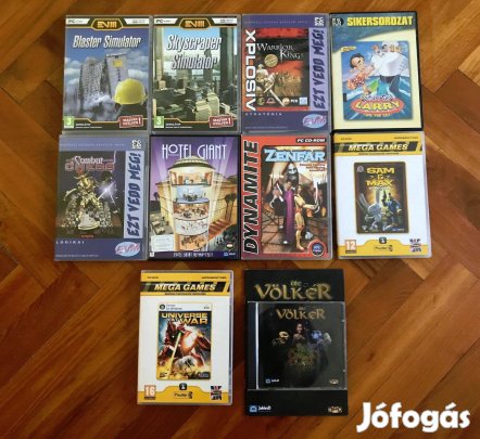 PC játékok 500Ft/db