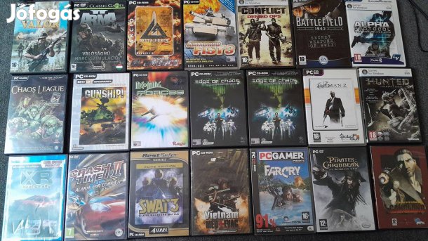 PC játékok (840ft/db)