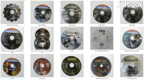 PC játékok eladók 500Ft/db (8)