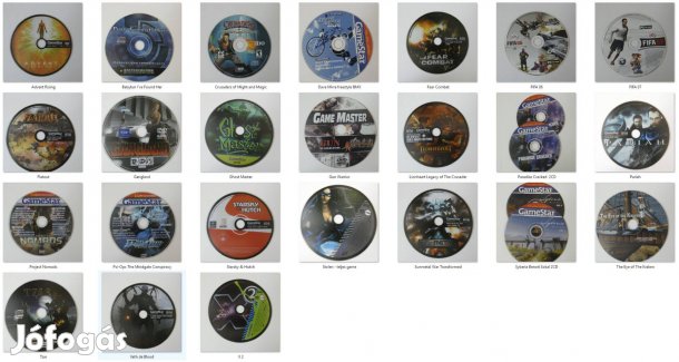 PC játékok eladók 500Ft/db . (10/25)